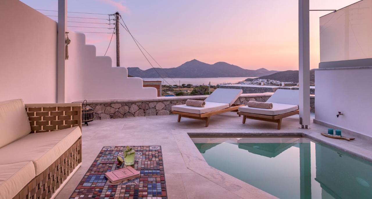 Hilltop Suites Milos Mytakas ภายนอก รูปภาพ