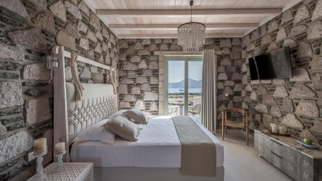 Hilltop Suites Milos Mytakas ภายนอก รูปภาพ
