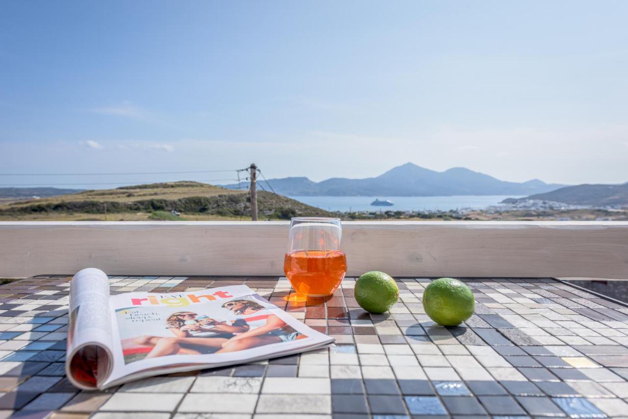 Hilltop Suites Milos Mytakas ภายนอก รูปภาพ