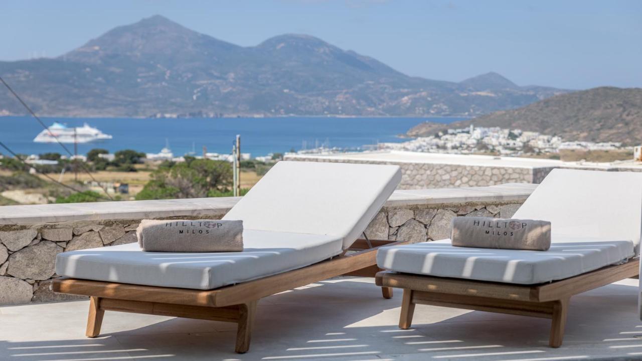Hilltop Suites Milos Mytakas ภายนอก รูปภาพ