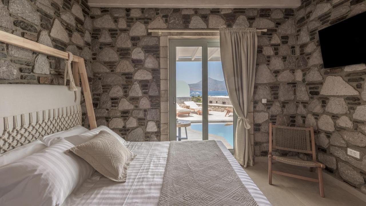 Hilltop Suites Milos Mytakas ภายนอก รูปภาพ
